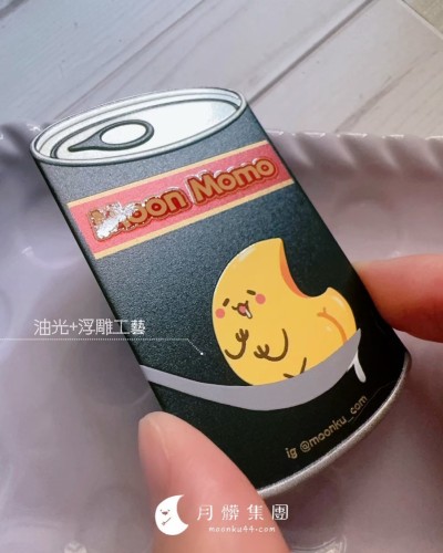 罐頭噴繪徽章