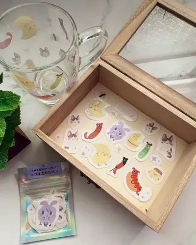 透明刀模貼紙